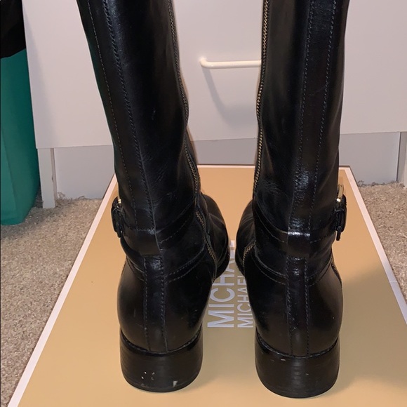 Michael Kors Stockard Leather boot black & brown - Picture 6 of 10